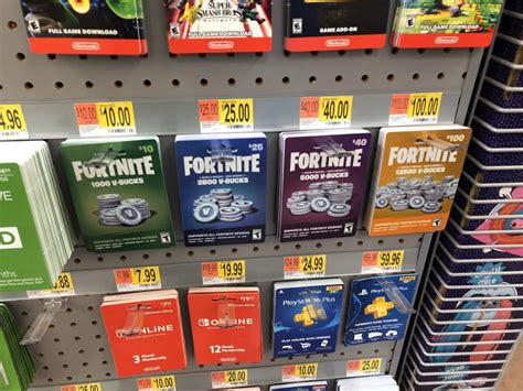Fortnite V Bucks Gift Cards Where To Redeem And Buy Them Including Walmart Target And