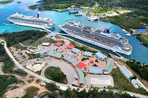 View Of Mahogany Bay Dock Carnival Cruise Line Port My