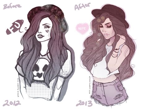 Before And After By Qtsie On Deviantart