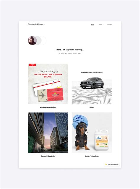 7 Advertising Portfolio Examples And A Guide To Create Yours Copyfolio
