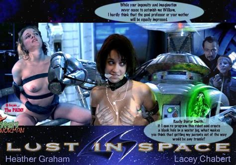 Post Fakes Heather Graham Judy Robinson Lacey Chabert Lost In Space Penny Robinson