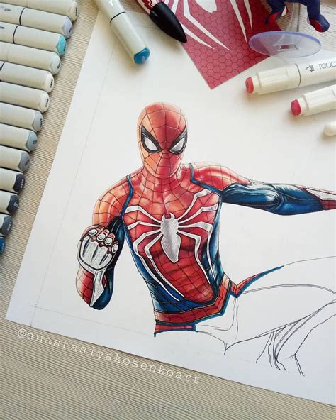 Konkurrieren Inspirieren Starten Spider Man Ps4 Drawing Ehrlich