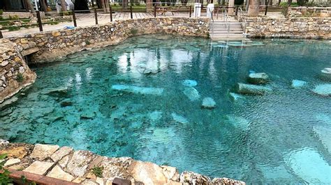 Cleopatra Antique Pool Pamukkale Turkey YouTube