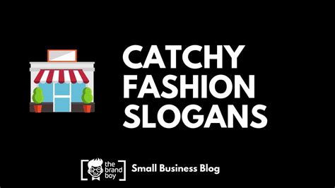 Catchy Fashion Store Slogans Taglines Youtube
