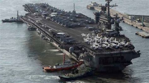 Us Aircraft Carrier Strike Group Headed For Korean Waters As Chinas