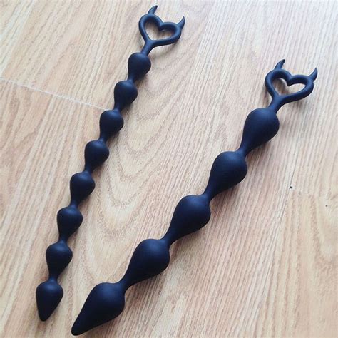 big silicone anal beads flexible butt plug anal sex toys sex products for adults unisex anal