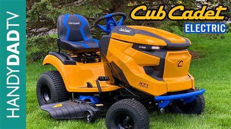 Cub Cadet Xt1 Lt42e Electric Lawn Tractor 2021 Review Youtube