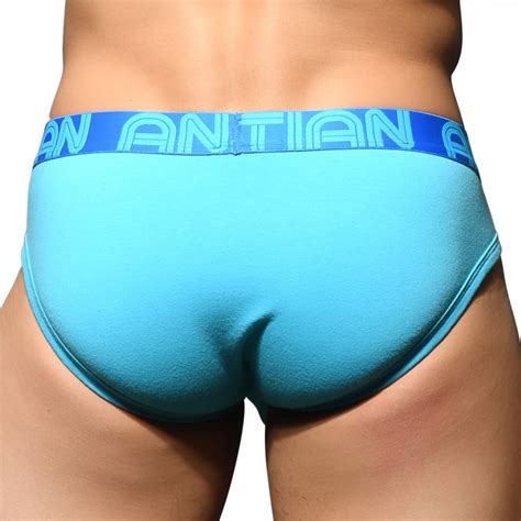 Andrew Christian Almost Naked Fly Tagless Briefs Aqua INDERWEAR