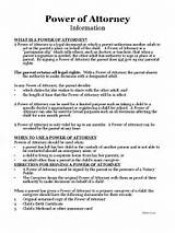 Kentucky Health Care Power Of Attorney Form Pictures