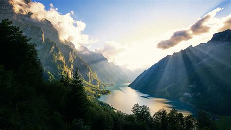 Switzerland Alps Mountains Morning 4k Wallpaperhd Nature Wallpapers4k
