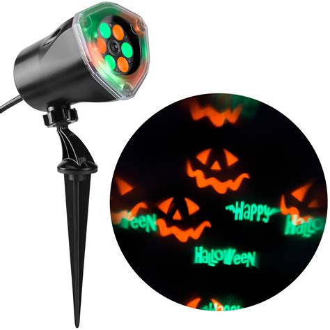 Halloween Lightshow Projection Whirl A Motion Happy Halloween Jack O