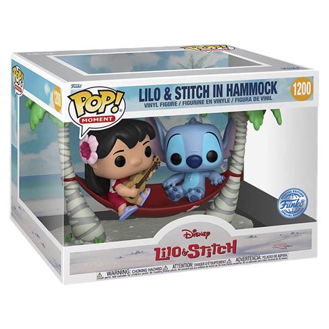 Funko Pop Moment Disney Lilo And Stitch Lilo And Stitch In Hammock 1200
