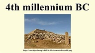 4th millennium BC - YouTube