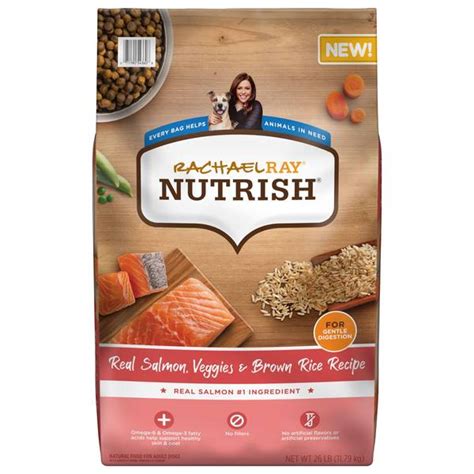 Rachael Ray Nutrish 26lb Real Salmon Veggies And Brown Rice Recipe