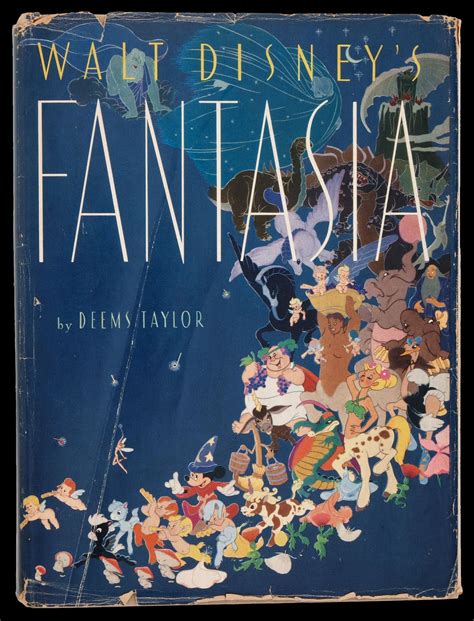 Walt Disneys Fantasia Book Fantasia Disney Disney Posters Disney Art