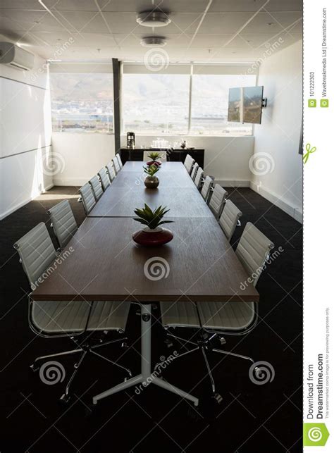 Modern Meeting Room At Creative Office Stock Image Image