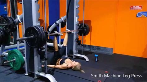 The Smith Machine Leg Press Is One Of The Exercises I Prefer When It