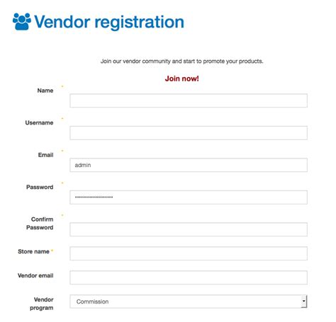 vendor application form templates templatedosecom