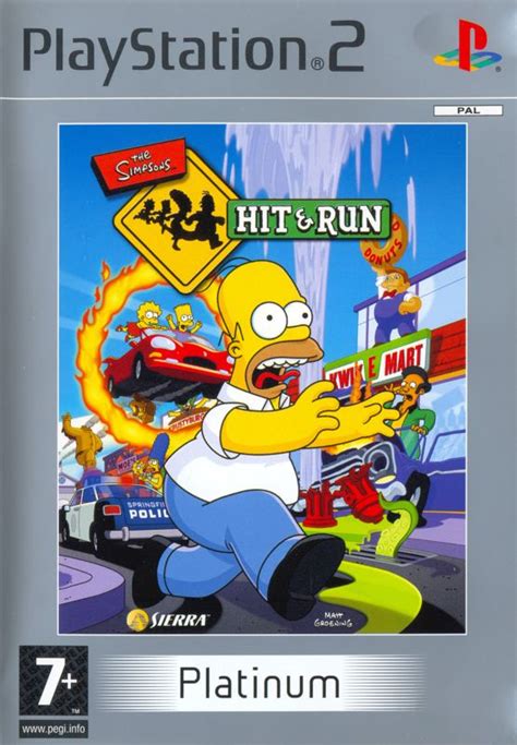 The Simpsons Hit And Run 2003 Gamecube Box Cover Art Mobygames