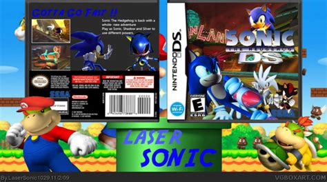 Sonic The Hedgehog Ds Nintendo Ds Box Art Cover By Lasersonic1029