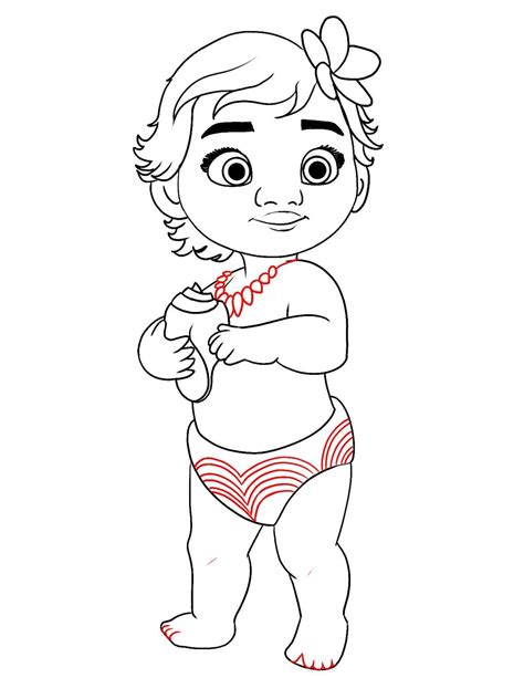 Check out our moana sketch selection for the very best in unique or custom, handmade pieces from our digital prints shops. How To Draw Baby Moana From Disney's Moana | Disney ...