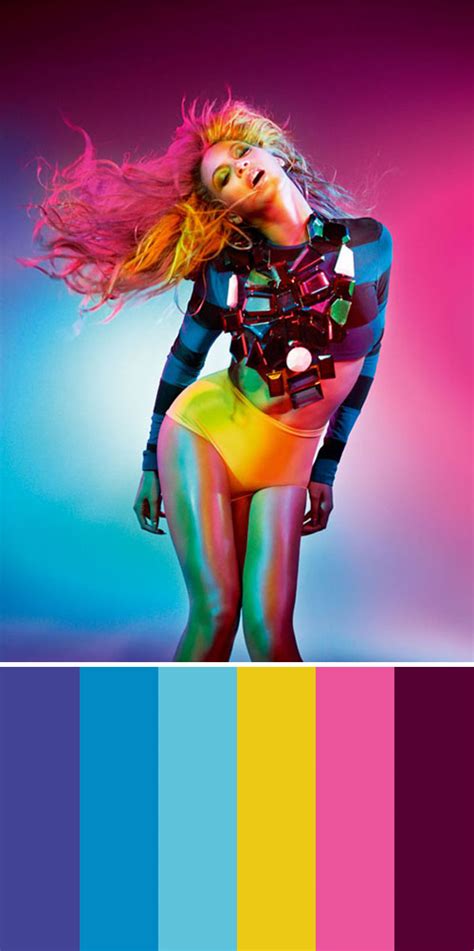 Friday Music Inspiration Beyoncé Color Palettes The Audacity Of Color