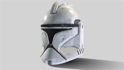 Phase 1 Clone Trooper Helmet Buy Royalty Free 3d Model By Erickcg