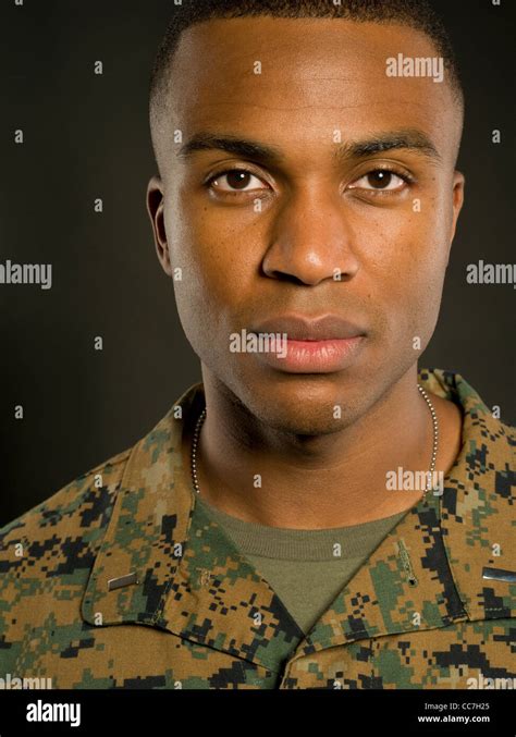 United States Marine Corps Officer In Marine Corps Combat Utility