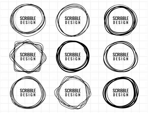 Scribble Circle Vector Art Icons And Graphics For Free Download