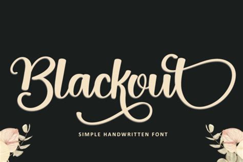 Blackout Font By Inermedia Studio · Creative Fabrica