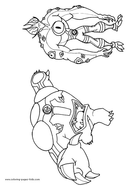 Ben 10 coloring games and ben 10 coloring book for children! Ben 10 coloring pages
