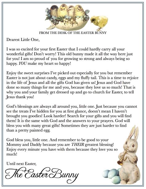 244 Best Easter Bunny Letters Images On Pinterest Easter Bunny