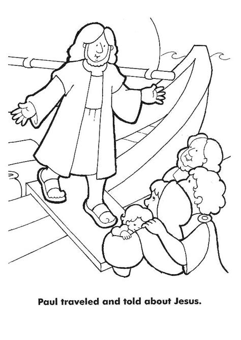 His friends begin to pray for him and soon an angel arrives to release him. Saul Becomes Paul Coloring Pages at GetColorings.com ...