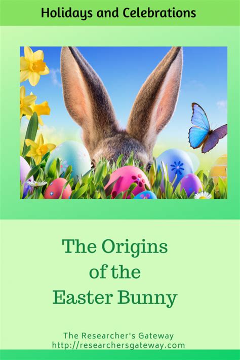 The Origins Of The Easter Bunny ~ The Researchers Gateway Easter