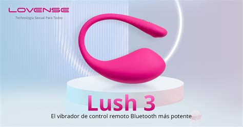 Lovense® Lush 3 ¡vibrador Del Punto G Con Control Remoto Por Bluetooth