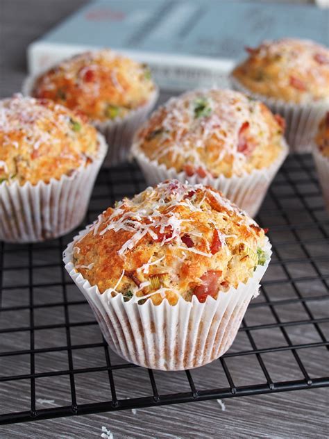 Savory Muffins With Bacon And Parmesan The Worktop