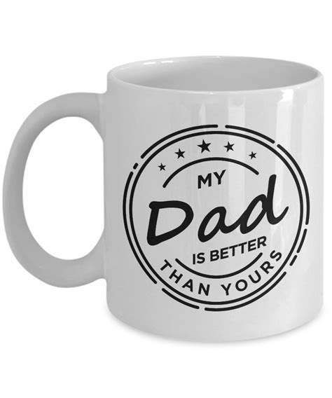 Fathers Day Mug Coffee Cup For Dad T For Father Best Dad Etsy