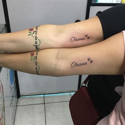 Tatuagem Ohana Inspira Es Para Voc Homenagear Sua Fam Lia