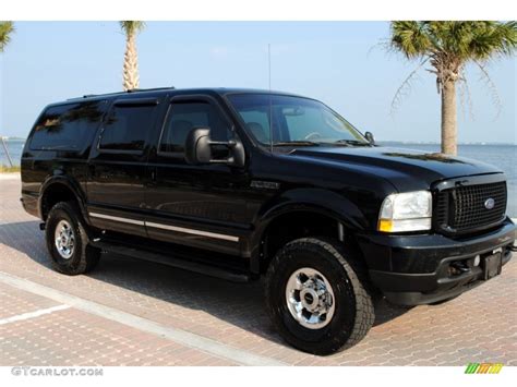 2003 Black Ford Excursion Limited 4x4 51268069 Car