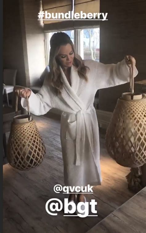 Amanda Holden Instagram Bgt Host Rocks Gown For Intimate Reveal