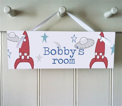 Boys Room Sign By Lucy Sheeran