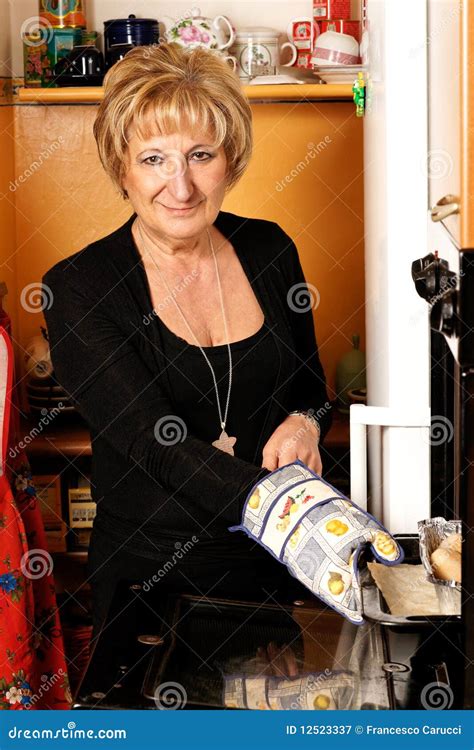 mature italian woman stock image image of lifestyle 12523337