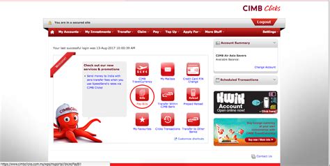 Alhamdulillah, i have successfully help him. How To Pay Bills With CIMB Clicks | miracikcit