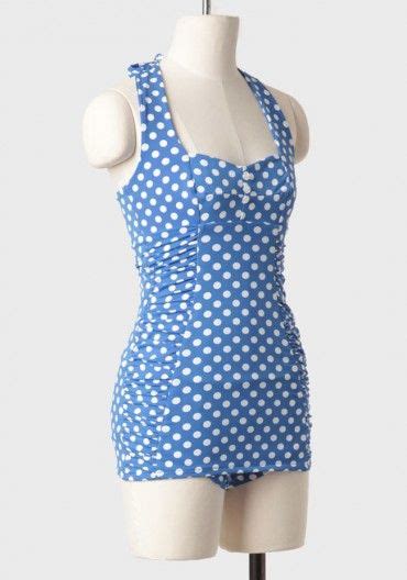 Sallie Polka Dot Swimsuit By Queen Of Heartz Modern Vintage Curvy
