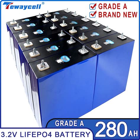 280ah 16pcs Lifepo4 Rechargable Battery Pack 3 2v Grade A Teway Lithium
