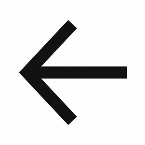Left Arrow Icon Download On Iconfinder On Iconfinder
