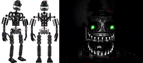 Fnaf 4 Nightmare Endoskeleton By Darkknightpl On Deviantart
