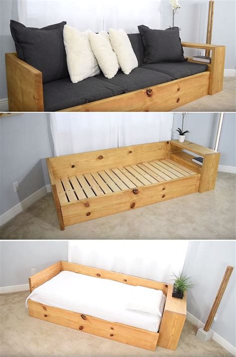 So why not recycle the pallets which are surrounding you and having amazing recycling potential and excellent workable shapes! How To Make A Wooden Sofa Frame Diy Sofa Made Out Of 2x10s ...