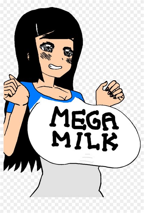 Mega Milk Milk Facial Expression Woman Man Cartoon Mega Milk Chan