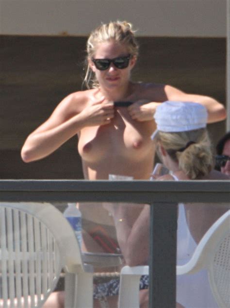 Naked Sienna Miller In Beach Babes